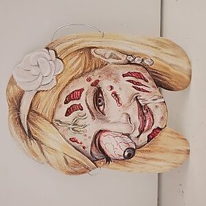 2007 comic con promo Hollywood zombies Paris Hilton "Paris hellton" mask